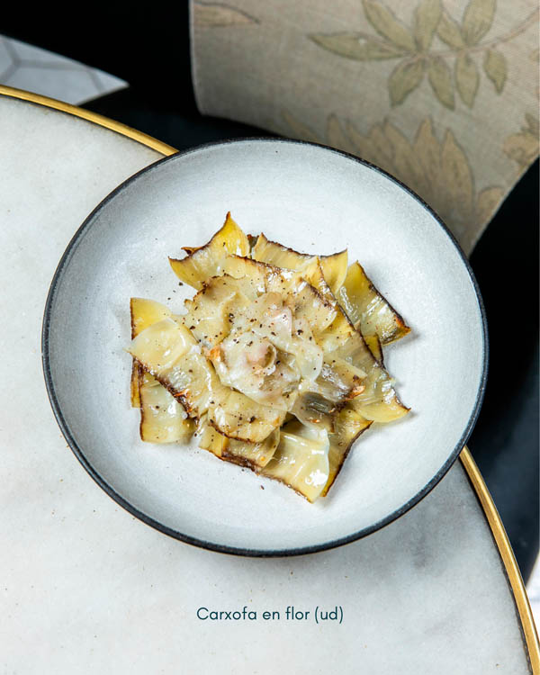 take away - 14. alcachofa en flor