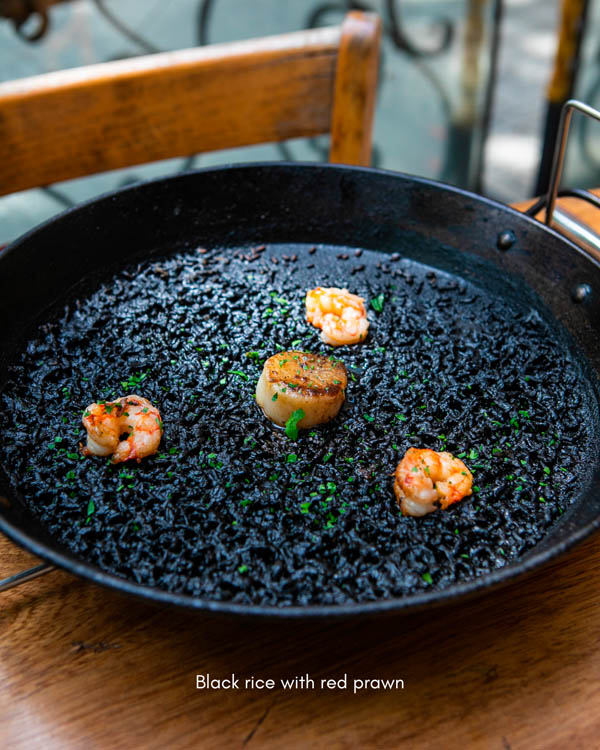 take away - 8. arroz negro